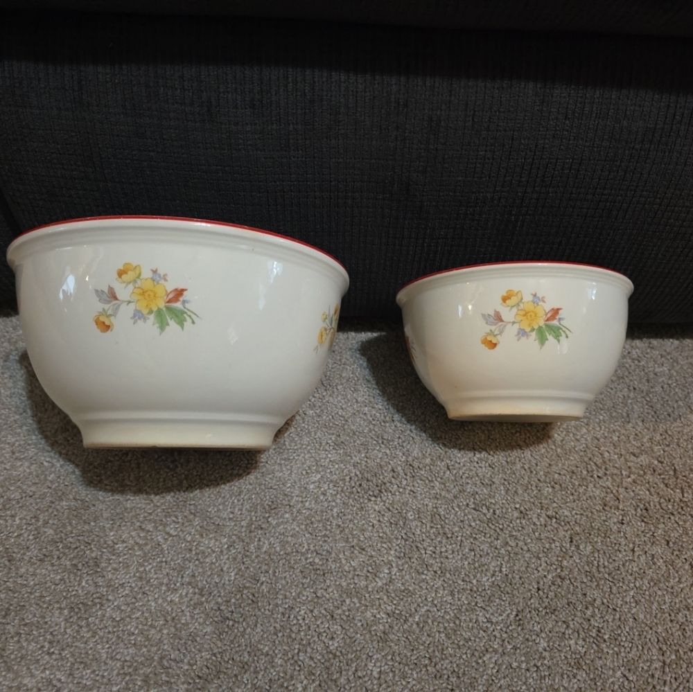 Homer Laughlin Kitchen Kraft Mixing Bowls